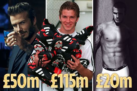 david beckham endorsement deals.